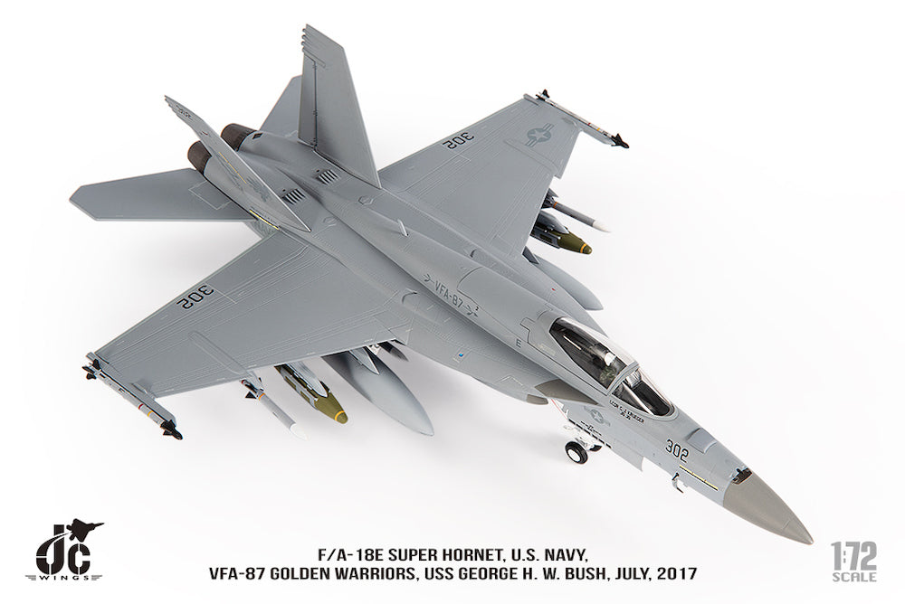 JC WINGS F/A-18E SUPER HORNET U.S. NAVY VFA-87 GOLDEN WARRIORS USS GEORGE H. W. BUSH JULY 2017