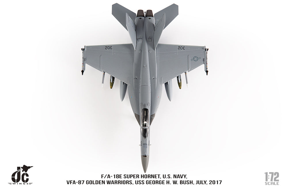 JC WINGS F/A-18E SUPER HORNET U.S. NAVY VFA-87 GOLDEN WARRIORS USS GEORGE H. W. BUSH JULY 2017