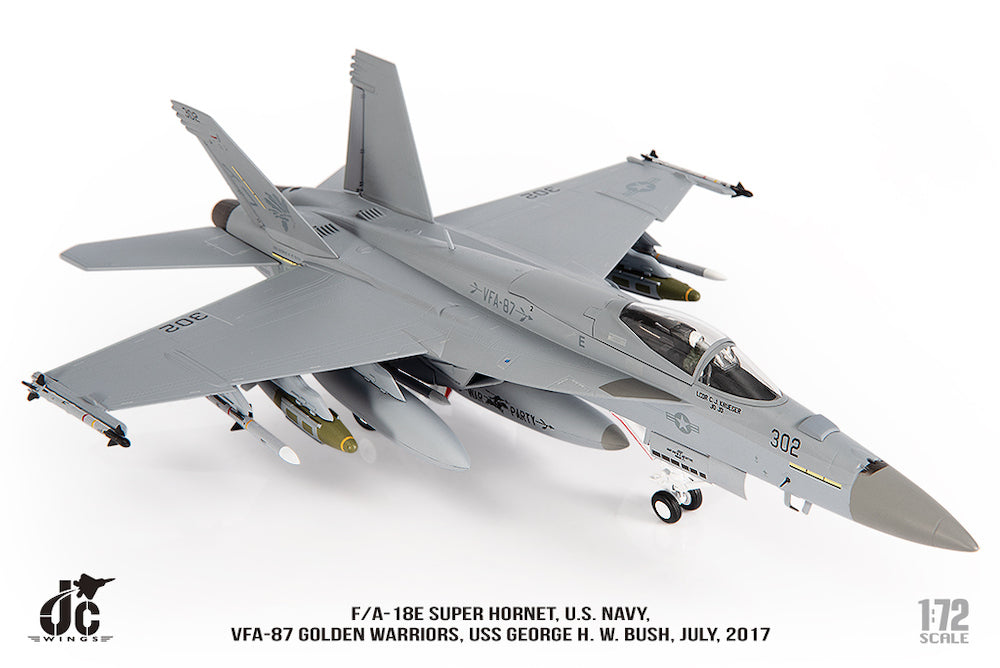 JC WINGS F/A-18E SUPER HORNET U.S. NAVY VFA-87 GOLDEN WARRIORS USS GEORGE H. W. BUSH JULY 2017