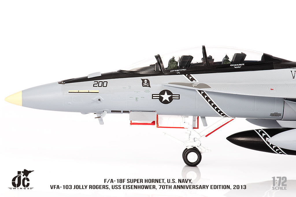 JC WINGS F/A-18F SUPER HORNET U.S. NAVY VFA-103 JOLLY ROGERS "70TH ANNIVERSARY EDITION" 2013