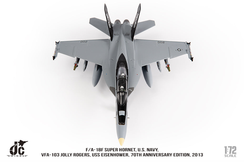 JC WINGS F/A-18F SUPER HORNET U.S. NAVY VFA-103 JOLLY ROGERS "70TH ANNIVERSARY EDITION" 2013