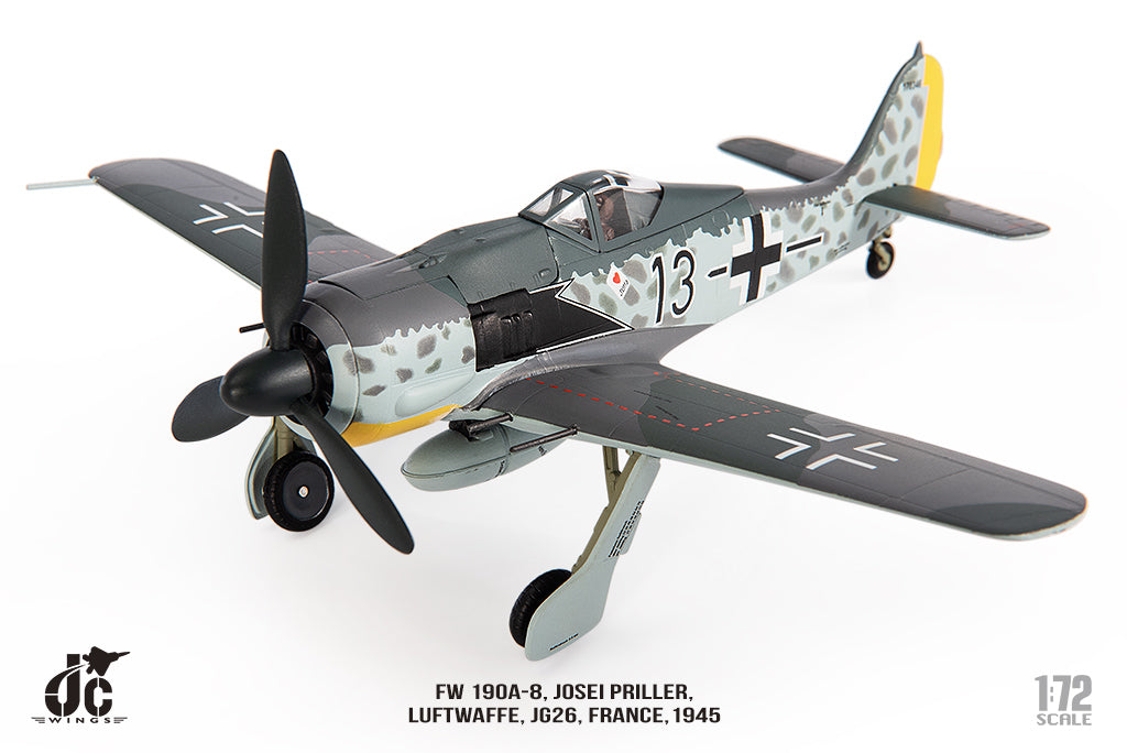 JC WINGS FW 190A-8 LUFTWAFFE JG26 "BLACK 13" 1945