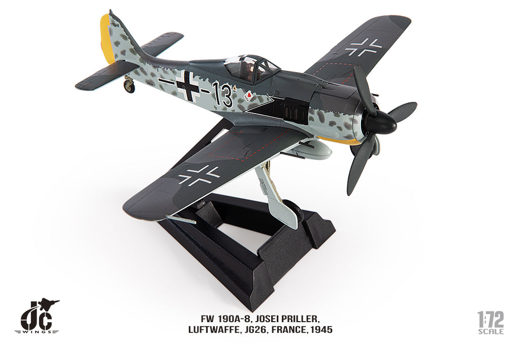 JC WINGS FW 190A-8 LUFTWAFFE JG26 "BLACK 13" 1945
