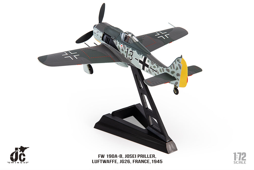 JC WINGS FW 190A-8 LUFTWAFFE JG26 "BLACK 13" 1945