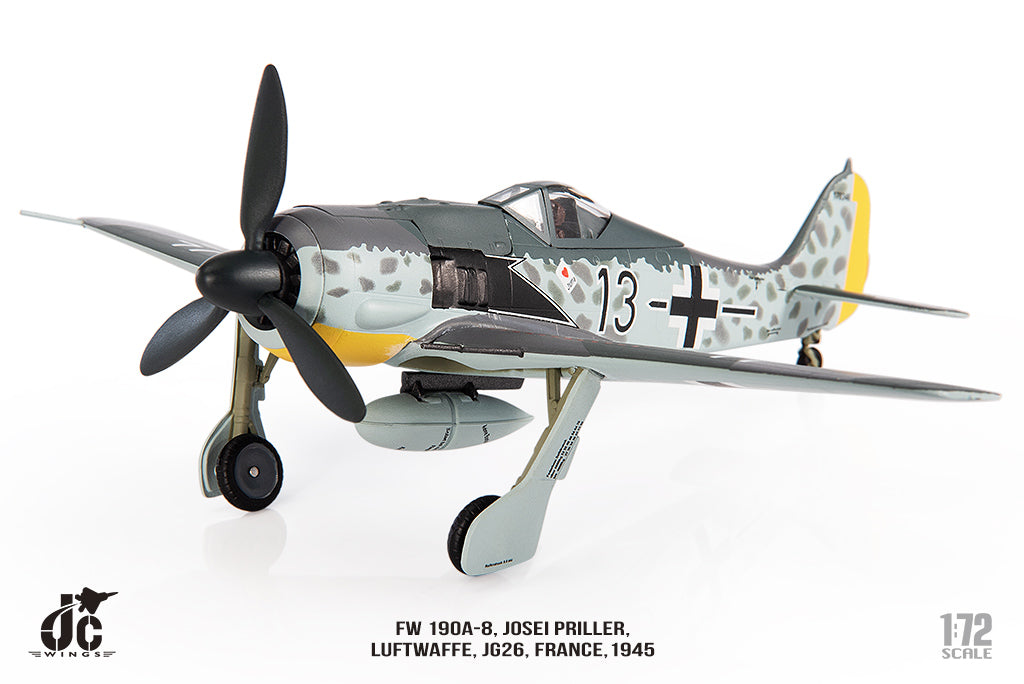 JC WINGS FW 190A-8 LUFTWAFFE JG26 "BLACK 13" 1945