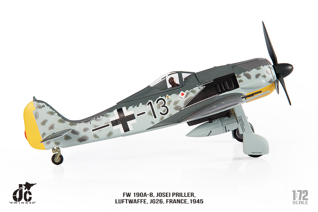 JC WINGS FW 190A-8 LUFTWAFFE JG26 "BLACK 13" 1945