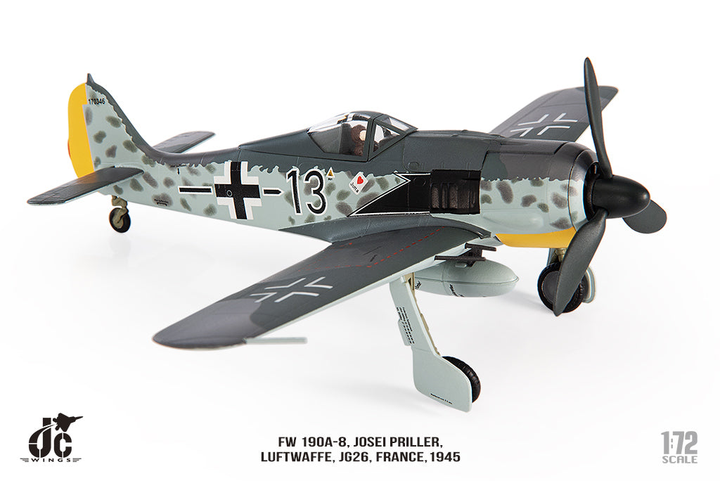 JC WINGS FW 190A-8 LUFTWAFFE JG26 "BLACK 13" 1945