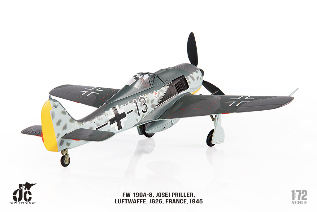 JC WINGS FW 190A-8 LUFTWAFFE JG26 "BLACK 13" 1945