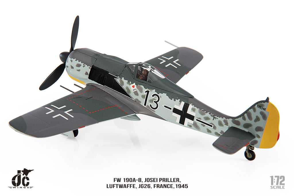 JC WINGS FW 190A-8 LUFTWAFFE JG26 "BLACK 13" 1945