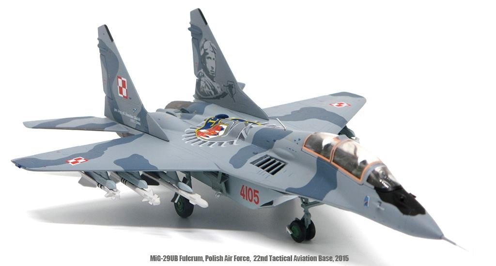 JC WINGS MIG-29UB FULCRUM POLISH AIR FORCE 22ND MAY 2015