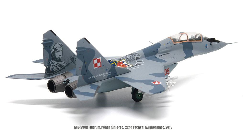 JC WINGS MIG-29UB FULCRUM POLISH AIR FORCE 22ND MAY 2015