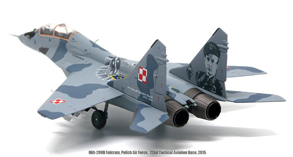 JC WINGS MIG-29UB FULCRUM POLISH AIR FORCE 22ND MAY 2015