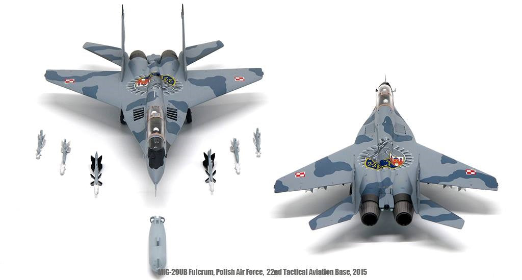 JC WINGS MIG-29UB FULCRUM POLISH AIR FORCE 22ND MAY 2015