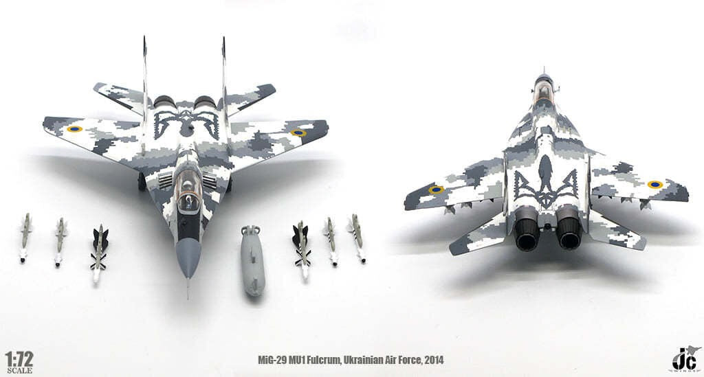 JCWINGS MIG-29 MU1 FULCRUM UKRAINIAN AIR FORCE