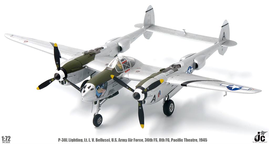 JCWINGS P-38L LIGHTNING LT.L.V.BELLUSCI US ARMY