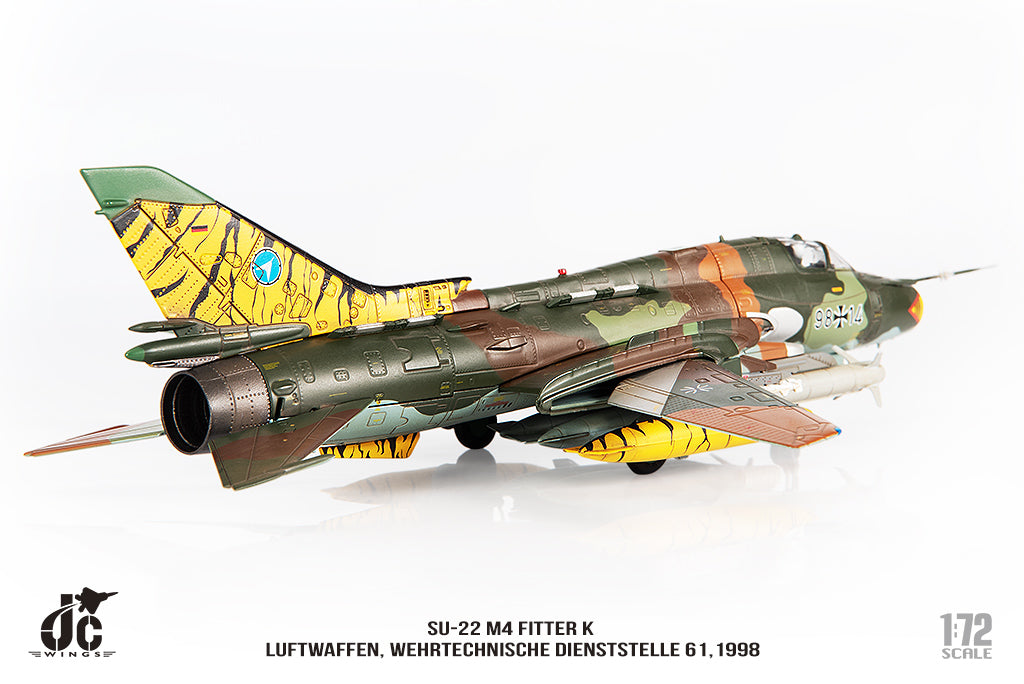 JC WINGS SU-22 M4 FITTER K LUFTWAFFEN WEHRTECHNISCHE DIENSTSTELLE 61 1998