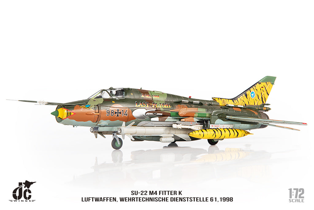 JC WINGS SU-22 M4 FITTER K LUFTWAFFEN WEHRTECHNISCHE DIENSTSTELLE 61 1998