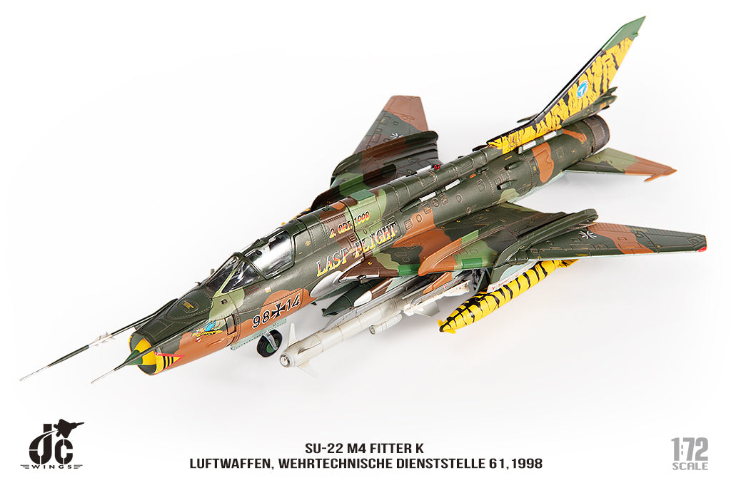 JC WINGS SU-22 M4 FITTER K LUFTWAFFEN WEHRTECHNISCHE DIENSTSTELLE 61 1998