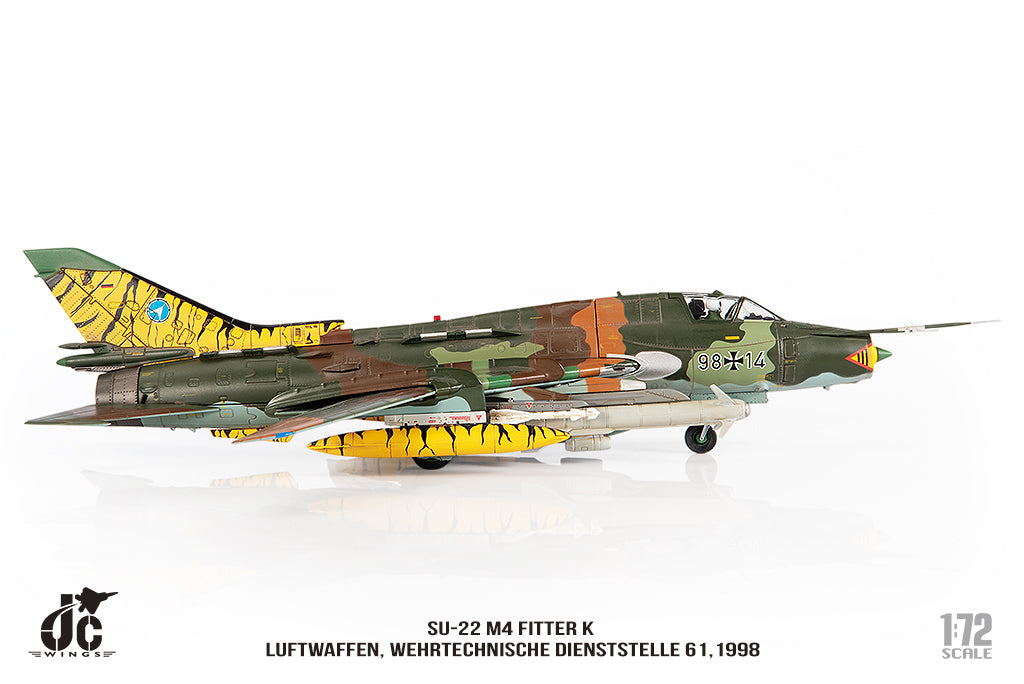 JC WINGS SU-22 M4 FITTER K LUFTWAFFEN WEHRTECHNISCHE DIENSTSTELLE 61 1998