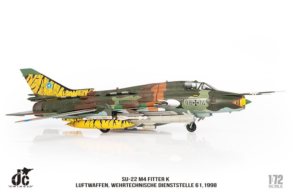 JC WINGS SU-22 M4 FITTER K LUFTWAFFEN WEHRTECHNISCHE DIENSTSTELLE 61 1998