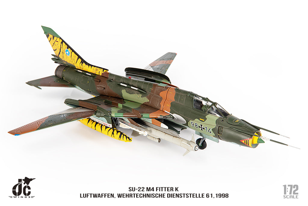 JC WINGS SU-22 M4 FITTER K LUFTWAFFEN WEHRTECHNISCHE DIENSTSTELLE 61 1998