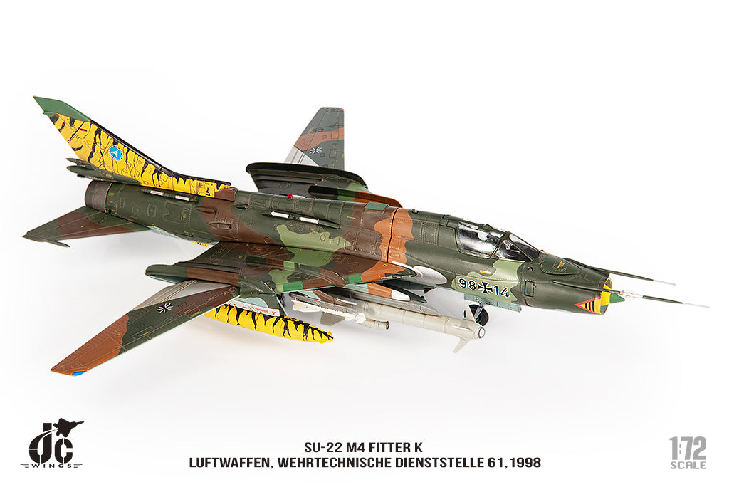 JC WINGS SU-22 M4 FITTER K LUFTWAFFEN WEHRTECHNISCHE DIENSTSTELLE 61 1998