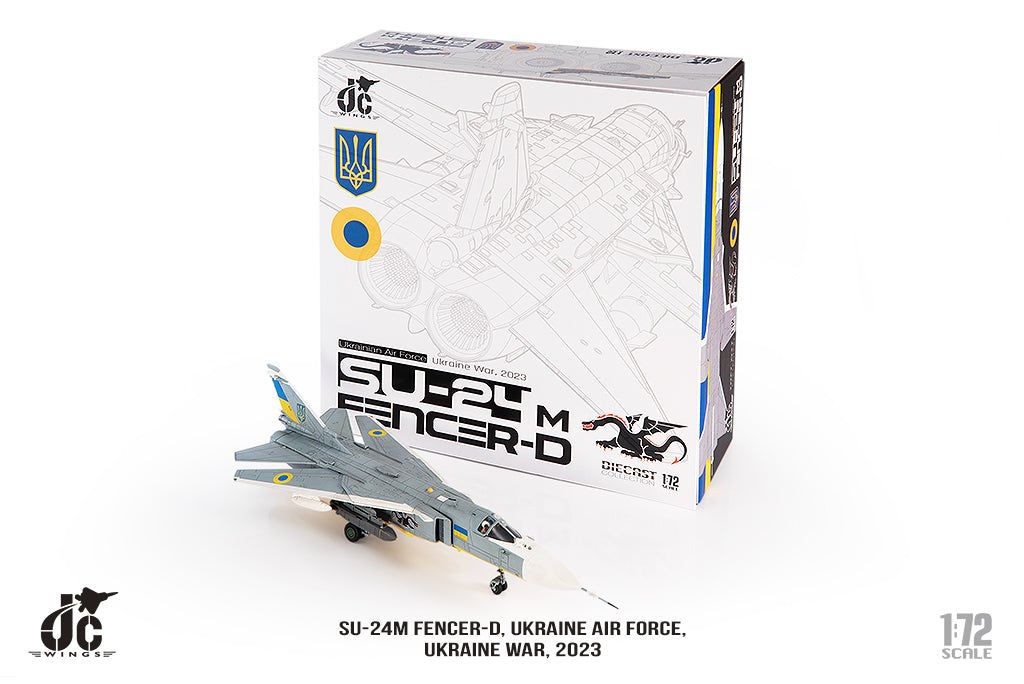 JC WINGS MILITARY SU-24M FENCER-D UKRAINE AIR FORCES UKRAINE WAR 2023