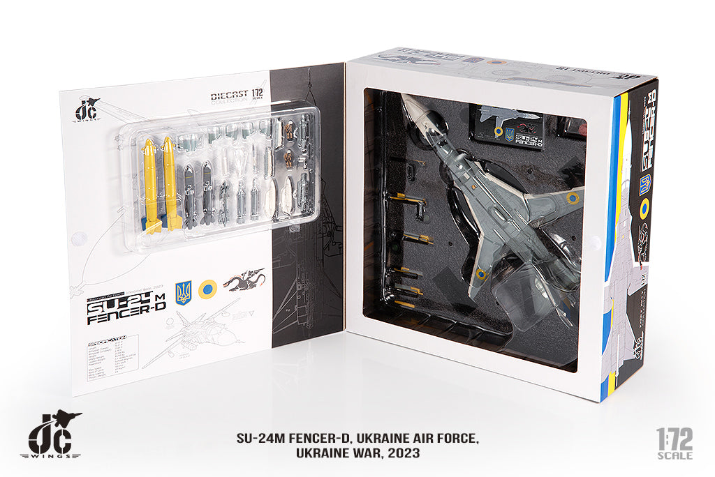 JC WINGS MILITARY SU-24M FENCER-D UKRAINE AIR FORCES UKRAINE WAR 2023