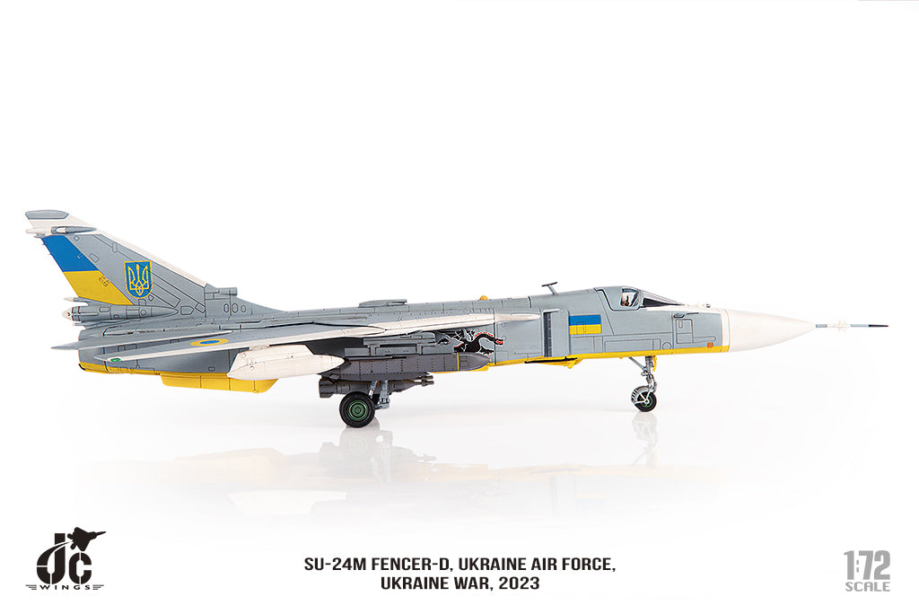 JC WINGS MILITARY SU-24M FENCER-D UKRAINE AIR FORCES UKRAINE WAR 2023