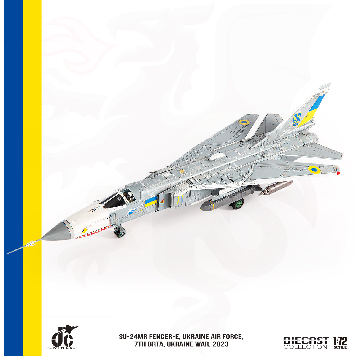 JC WINGS SU-24MR FENCER-E UKRAINE AIR FORCE 7TH BRTA UKRAINE WAR 2023