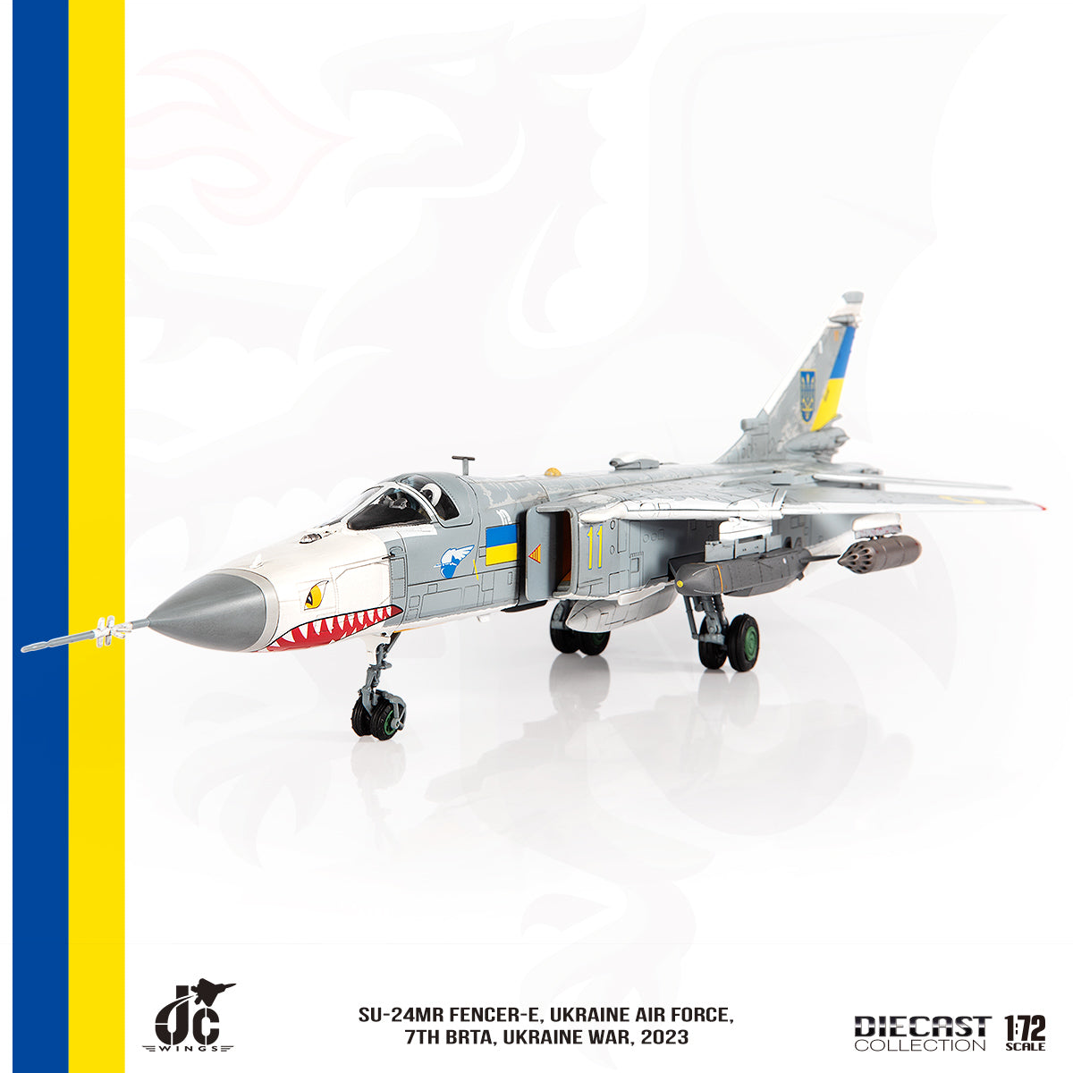 JC WINGS SU-24MR FENCER-E UKRAINE AIR FORCE 7TH BRTA UKRAINE WAR 2023