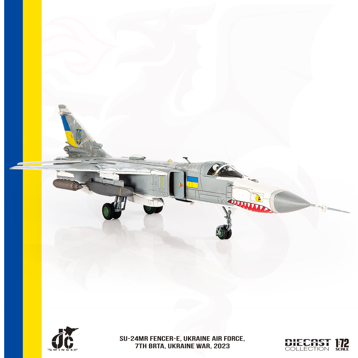 JC WINGS SU-24MR FENCER-E UKRAINE AIR FORCE 7TH BRTA UKRAINE WAR 2023