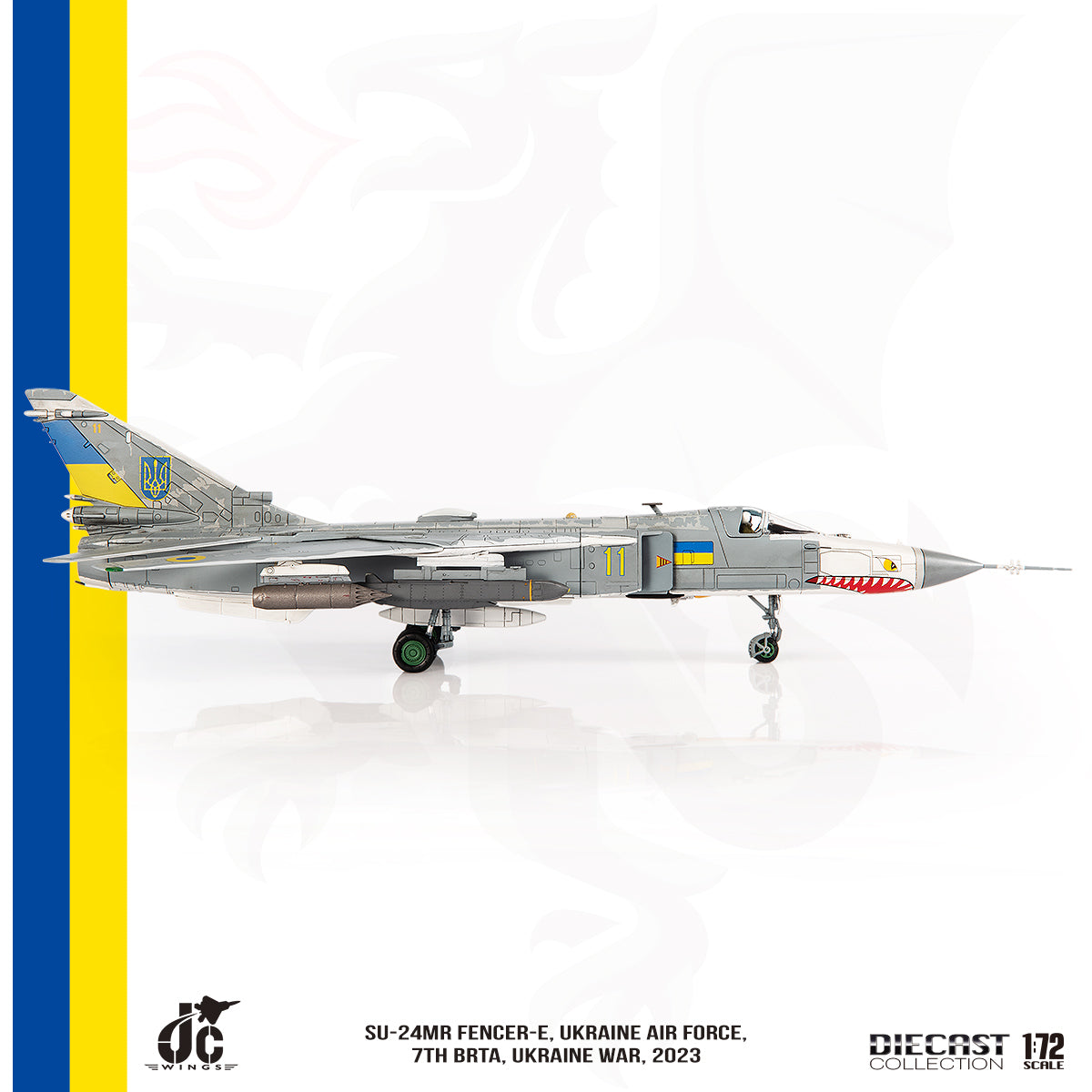 JC WINGS SU-24MR FENCER-E UKRAINE AIR FORCE 7TH BRTA UKRAINE WAR 2023