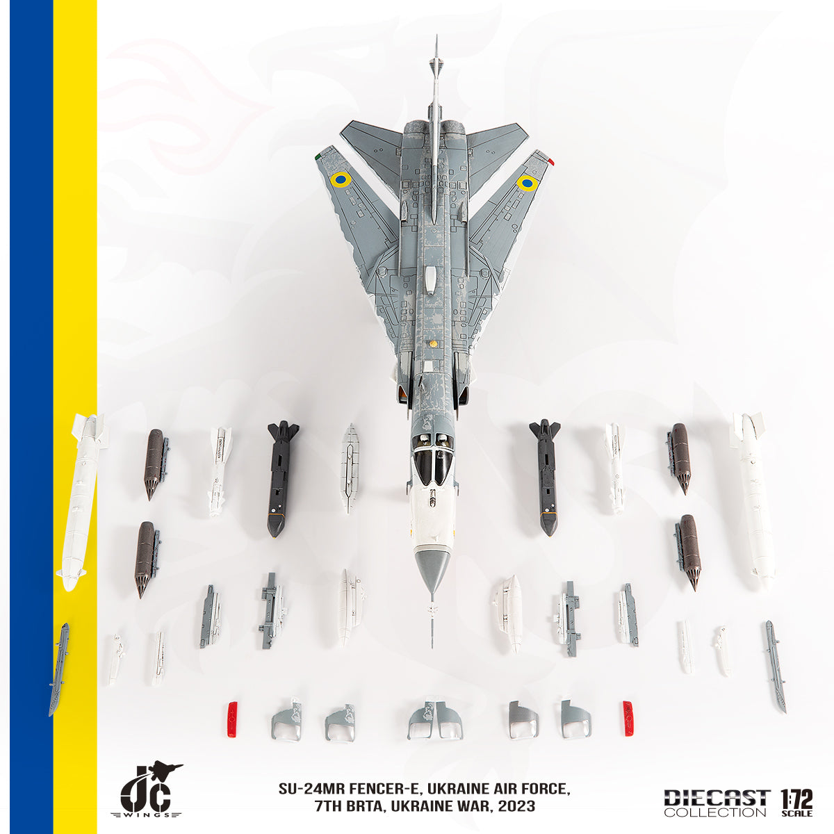JC WINGS SU-24MR FENCER-E UKRAINE AIR FORCE 7TH BRTA UKRAINE WAR 2023
