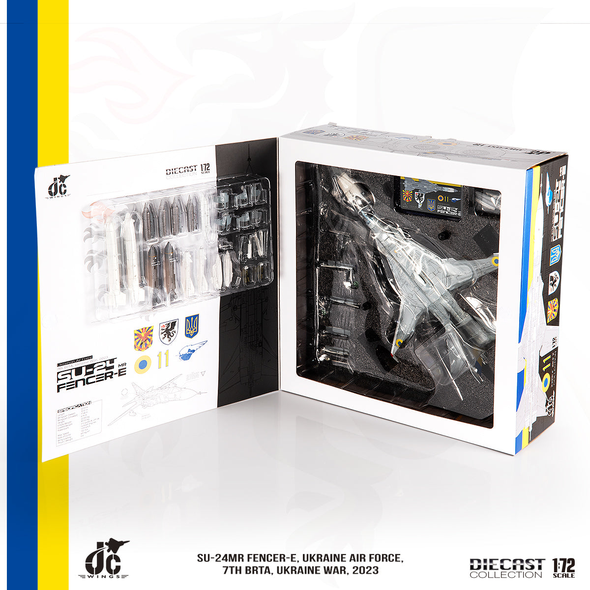 JC WINGS SU-24MR FENCER-E UKRAINE AIR FORCE 7TH BRTA UKRAINE WAR 2023