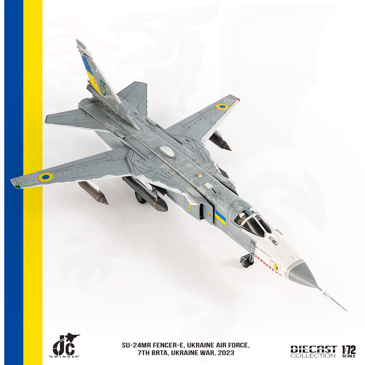JC WINGS SU-24MR FENCER-E UKRAINE AIR FORCE 7TH BRTA UKRAINE WAR 2023
