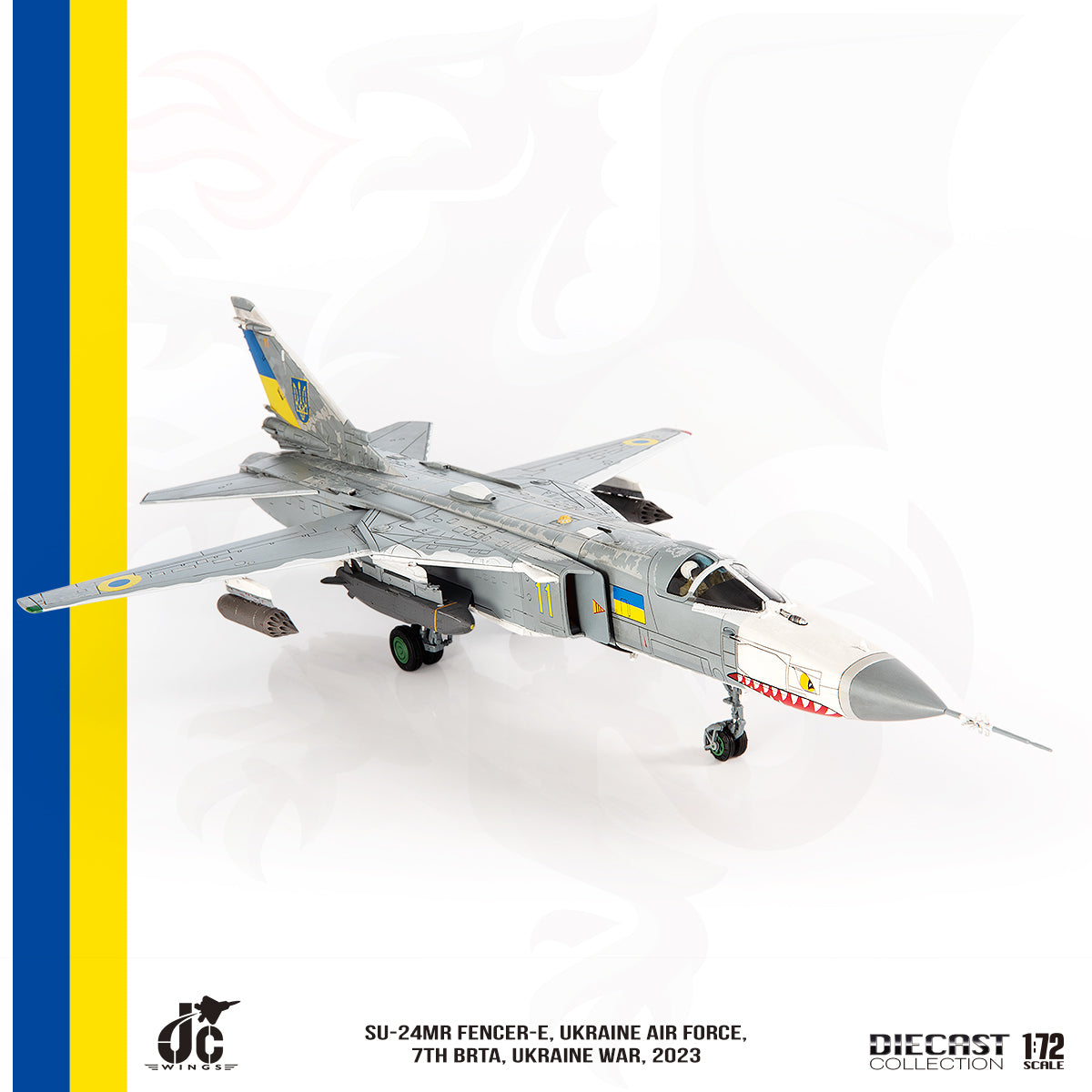 JC WINGS SU-24MR FENCER-E UKRAINE AIR FORCE 7TH BRTA UKRAINE WAR 2023