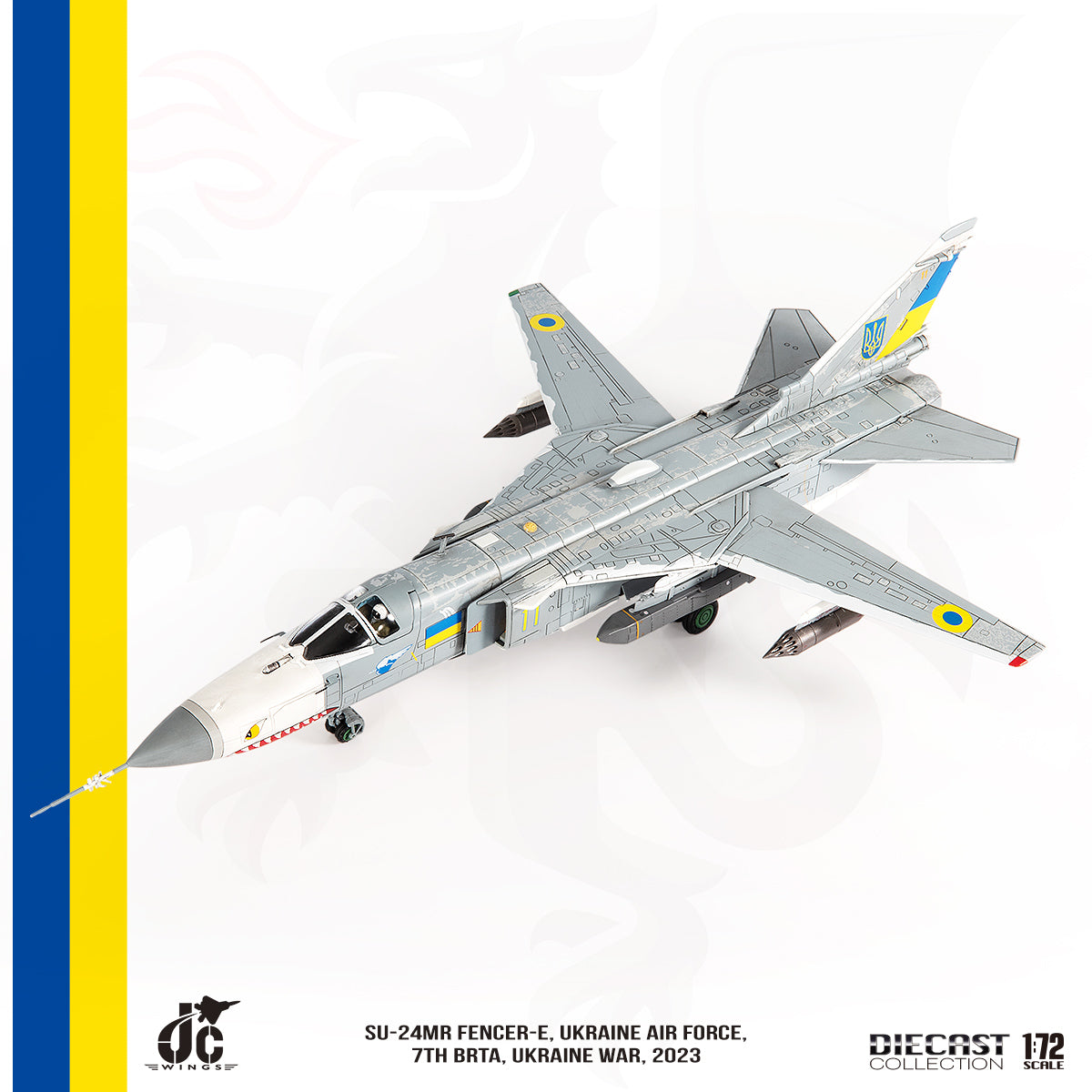 JC WINGS SU-24MR FENCER-E UKRAINE AIR FORCE 7TH BRTA UKRAINE WAR 2023