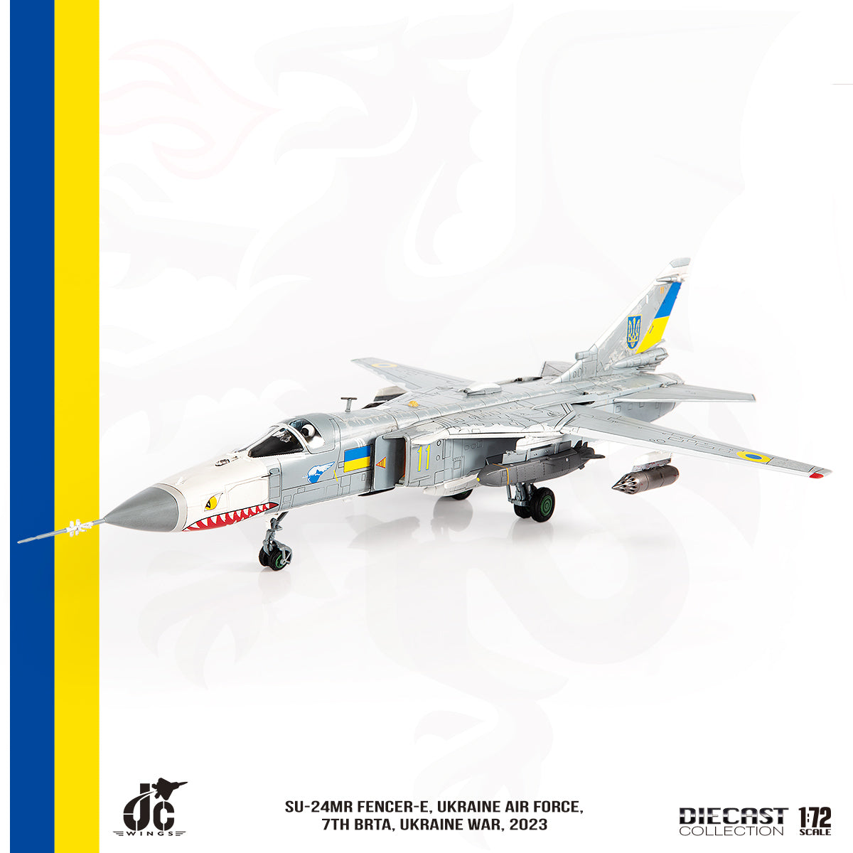 JC WINGS SU-24MR FENCER-E UKRAINE AIR FORCE 7TH BRTA UKRAINE WAR 2023