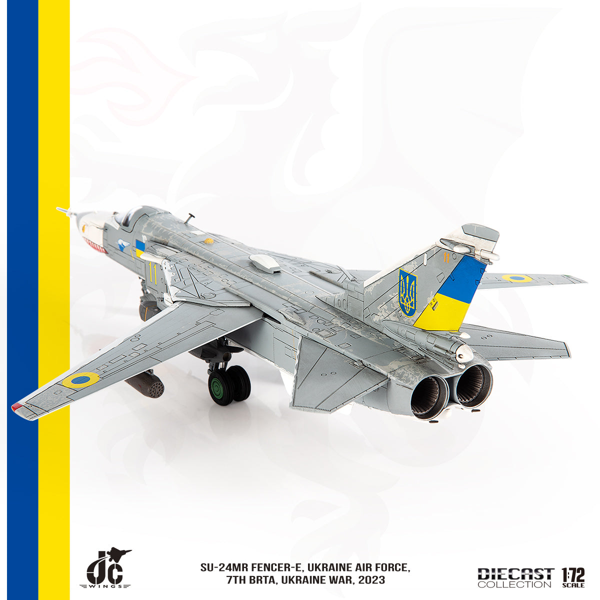 JC WINGS SU-24MR FENCER-E UKRAINE AIR FORCE 7TH BRTA UKRAINE WAR 2023