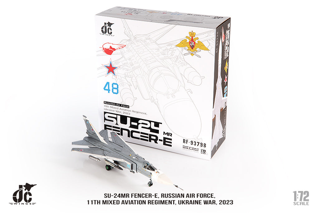JC WINGS SU-24MR FENCER-E RUSSIAN AIR FORCE 11TH MIXED AVIATION REGIMENT UKRAINE WAR 2023
