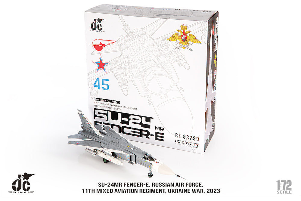 JC WINGS SU-24MR FENCER-E RUSSIAN AIR FORCE 11TH MIXED AVIATION REGIMENT UKRAINE WAR 2023