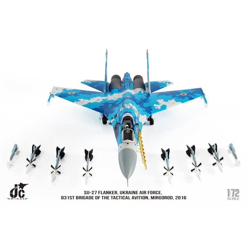 JC WINGS SU-27 FLANKER UKRAINIAN AIR FORCE 831ST BRIGADE AVIATION 2016