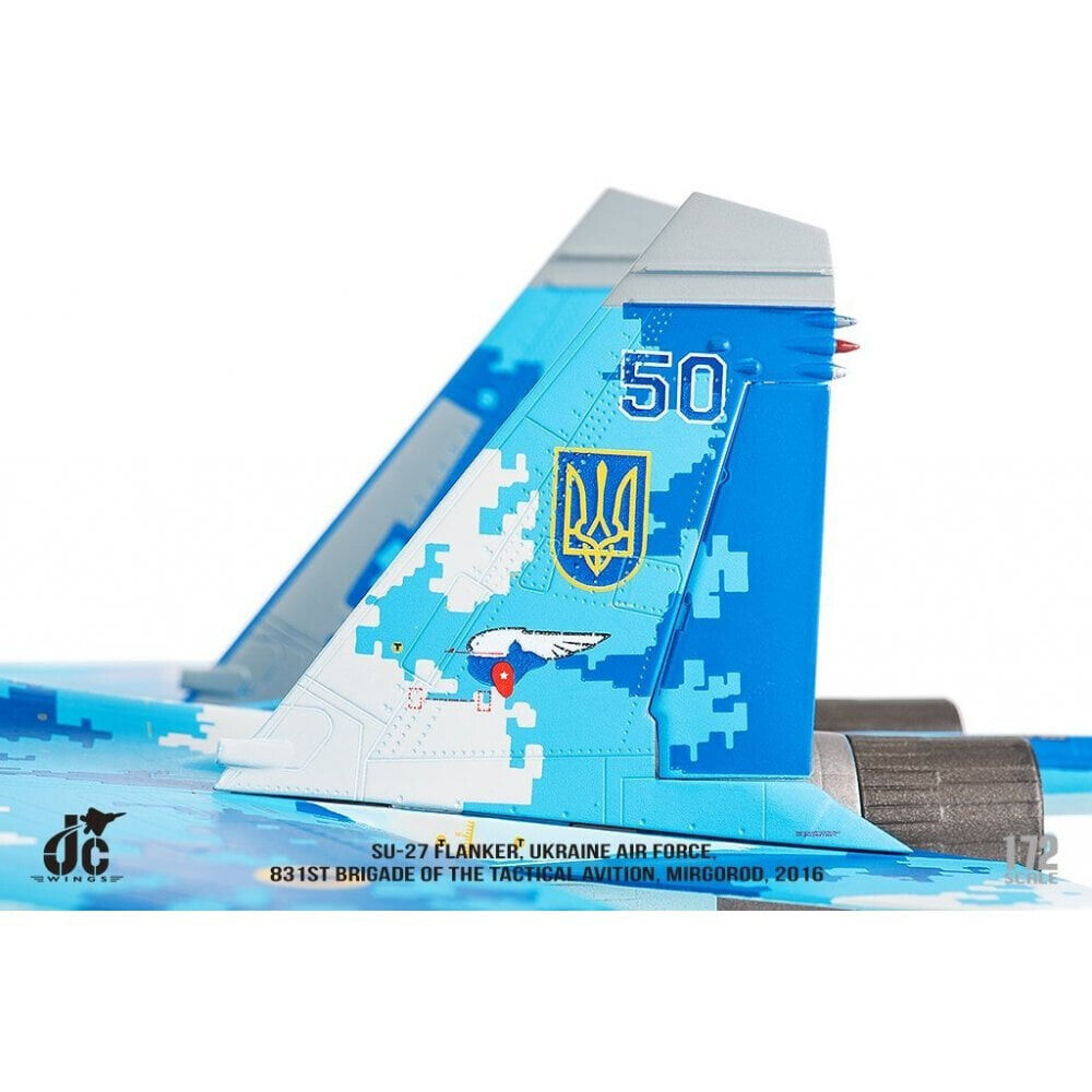 JC WINGS SU-27 FLANKER UKRAINIAN AIR FORCE 831ST BRIGADE AVIATION 2016