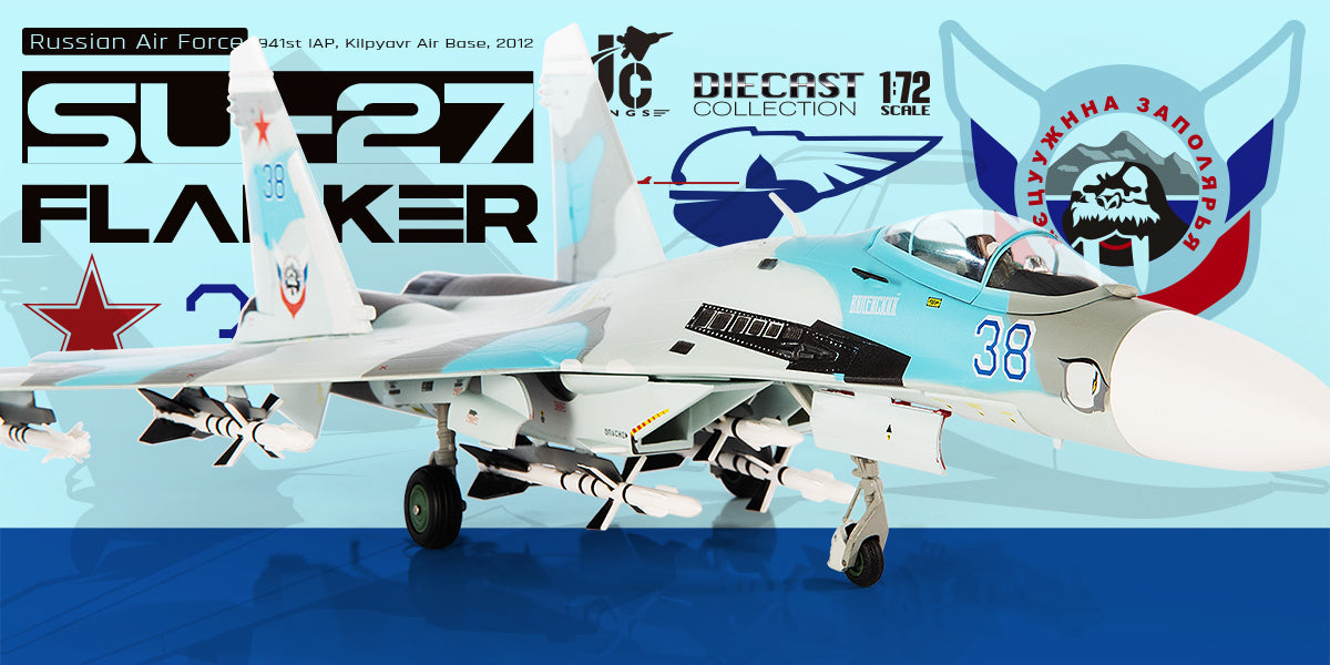 JC WINGS SU-27 FLANKER RUSSIAN AIR FORCE 941ST IAP 2012