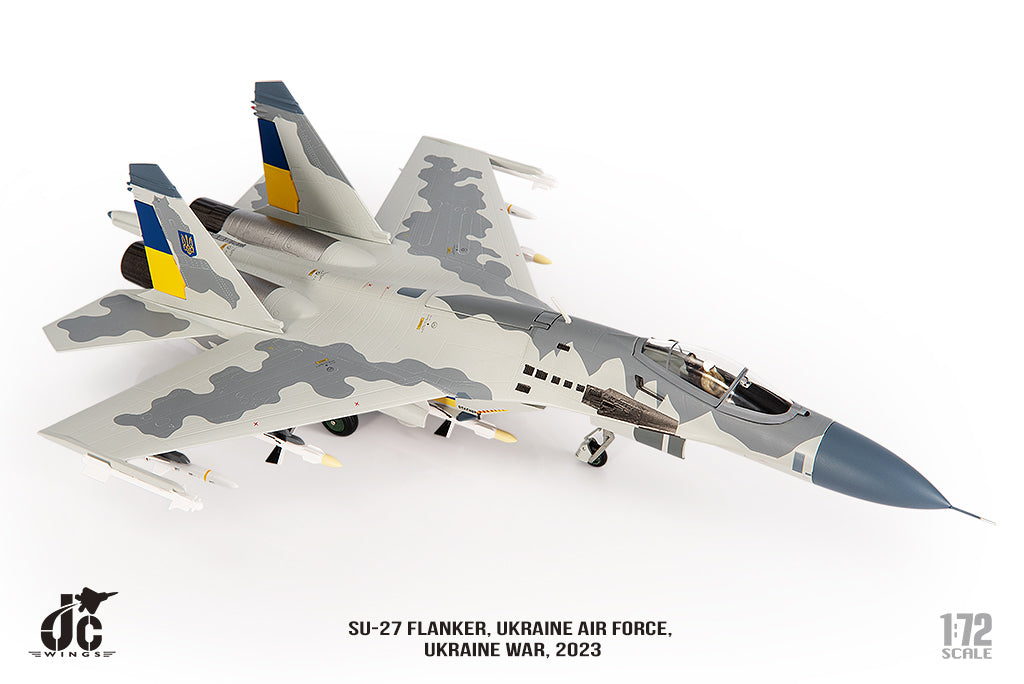 JC WINGS SU-27 FLANKER UKRAINE AIR FORCE UKRAINE WAR 2023