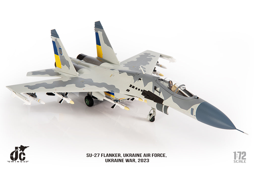 JC WINGS SU-27 FLANKER UKRAINE AIR FORCE UKRAINE WAR 2023