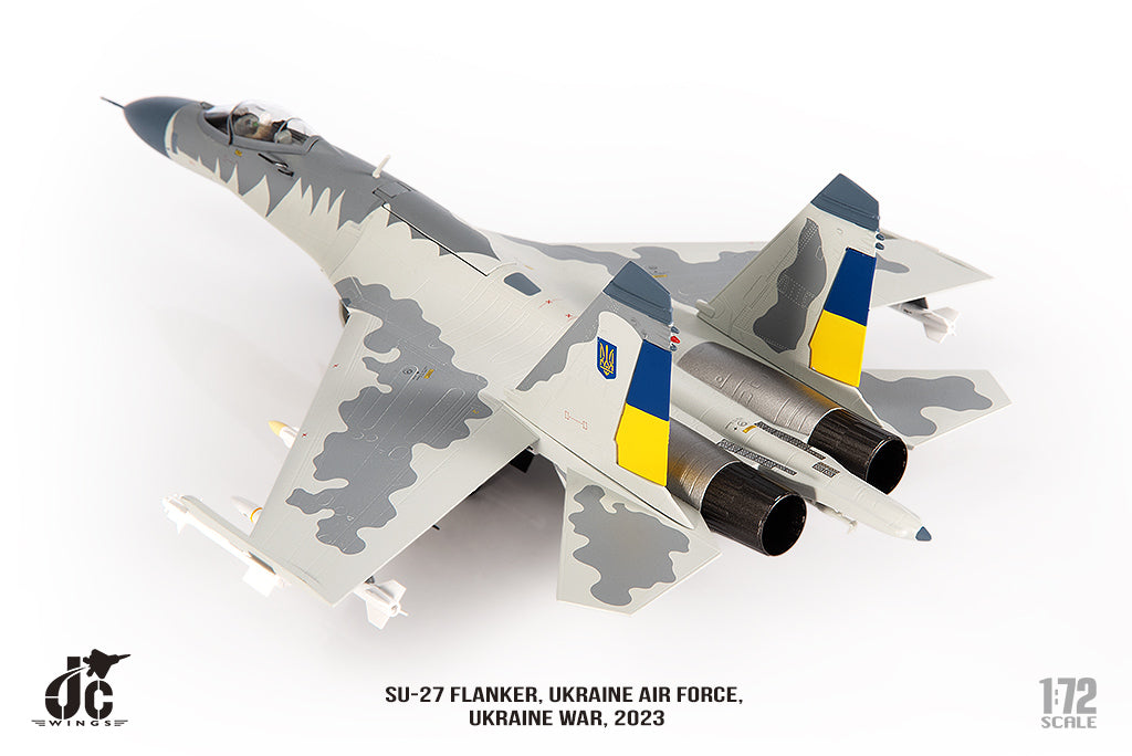 JC WINGS SU-27 FLANKER UKRAINE AIR FORCE UKRAINE WAR 2023