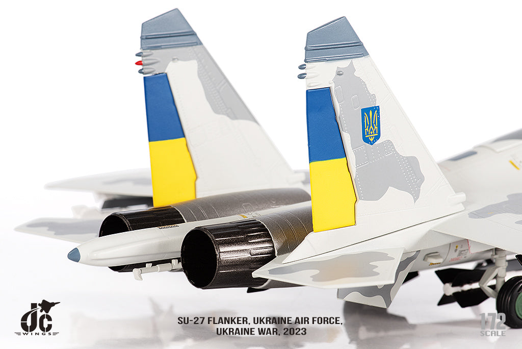JC WINGS SU-27 FLANKER UKRAINE AIR FORCE UKRAINE WAR 2023