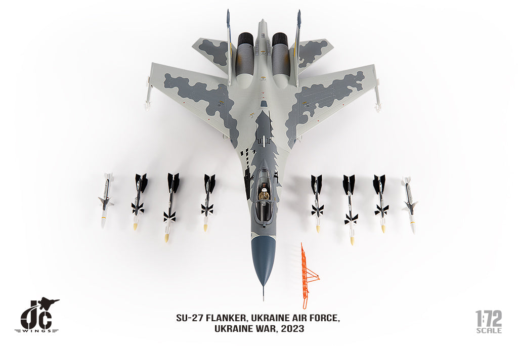 JC WINGS SU-27 FLANKER UKRAINE AIR FORCE UKRAINE WAR 2023